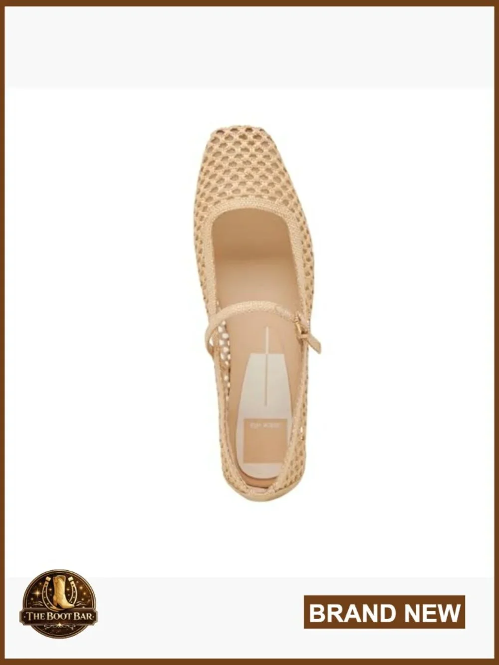 Raffia Ballet Flats with Buckle Design, Casual Wingtip Toe Flats
